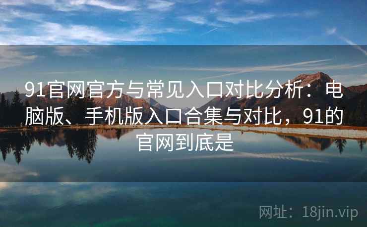 91官网官方与常见入口对比分析：电脑版、手机版入口合集与对比，91的官网到底是