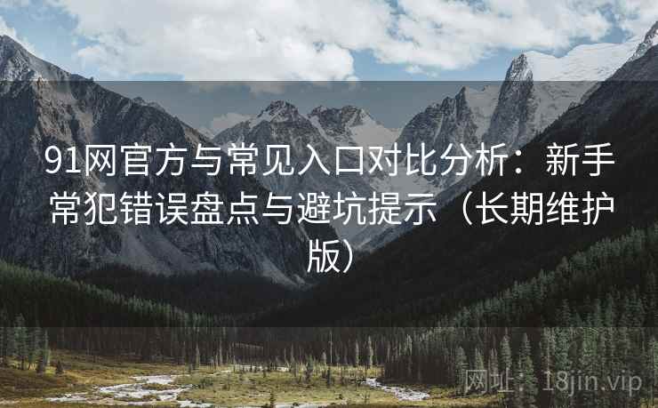 91网官方与常见入口对比分析：新手常犯错误盘点与避坑提示（长期维护版）