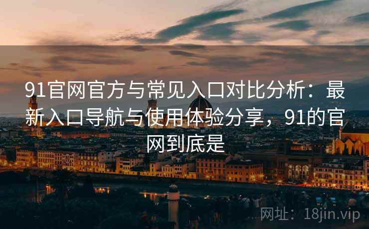 91官网官方与常见入口对比分析：最新入口导航与使用体验分享，91的官网到底是