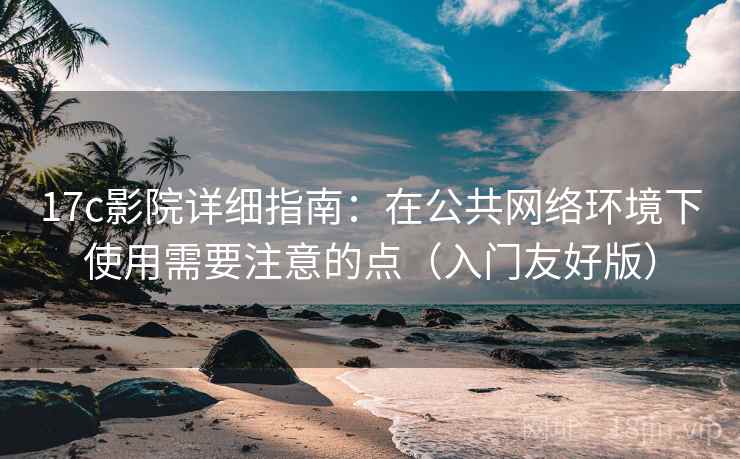 17c影院详细指南:在公共网络环境下使用需要注意的点(入门友好版) 17c影院详细指南:在公共网络环境下使用需要注意的点(入门友好版)